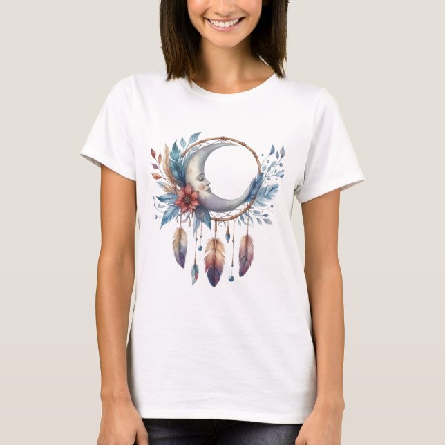 Camiseta Boho Moon  (Frente)