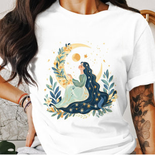 Camiseta Boho Moon Maiden T-Shirt