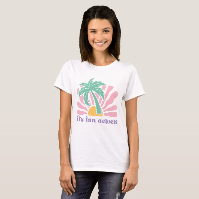 Camiseta Boho Retro Summer (Frente Completa)