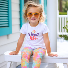 Camiseta Boho Rosa Roxo Menina das Flores Casament