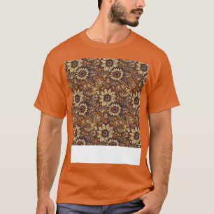 Camiseta Boho Seamless Pattern Bohemian Hippie Gypsy Flower