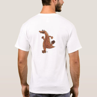 Camiseta boho soft design Godzilla