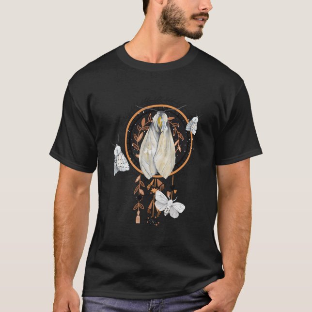 Camiseta Boho Style Alchemy Mystic Butterfly Moth (Frente)