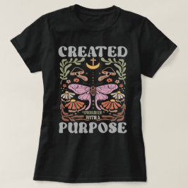 Camiseta Boho Womens Christian Criado com propósito
