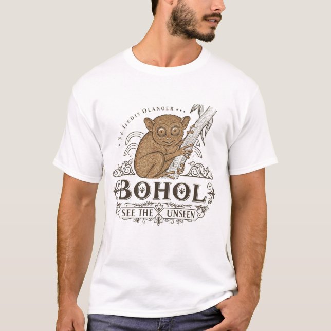 Camiseta Bohol: Veja o Invisível (Frente)