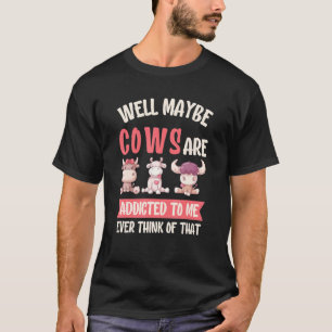 Camiseta Boi de gado fofo Dizer para boi Boi personalizado