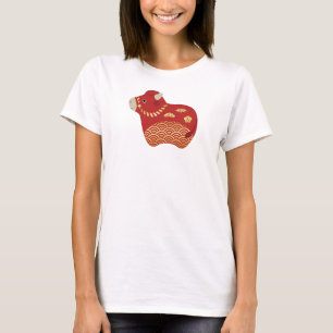 Camiseta Boi Vermelho, Ano Novo Chinês do Ox