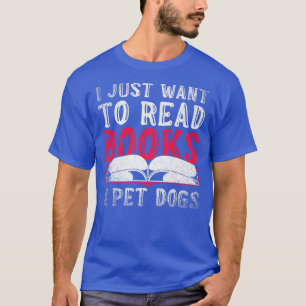 Camiseta Boião Bibliotecário do Livro Nerd Cão Pets de Love