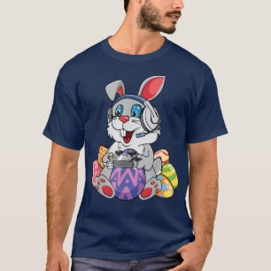 Camiseta Boias de Felz pascoa de Jogadores de Vídeo Engraça