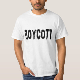 Camiseta Boicote.
