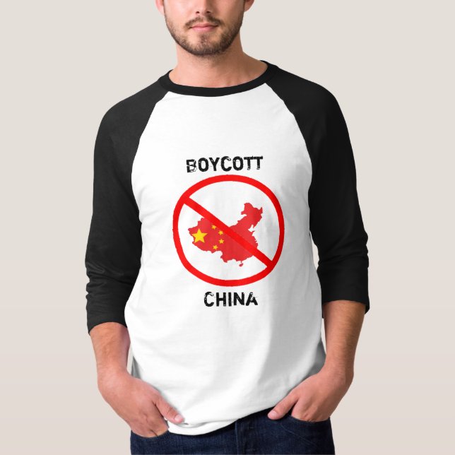 Camiseta Boicote China (Frente)