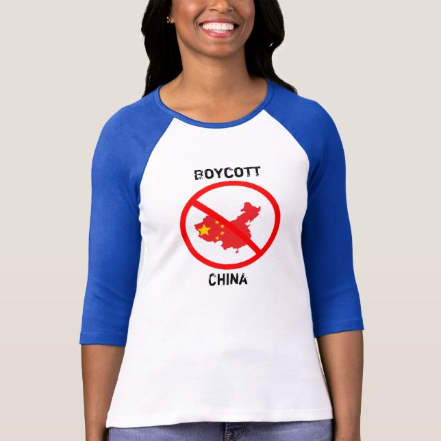 Camiseta Boicote China (Frente)