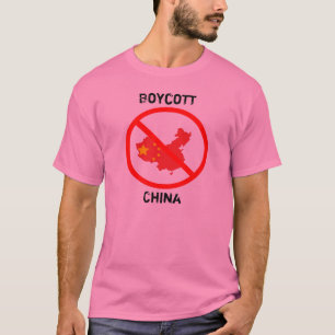 Camiseta Boicote China