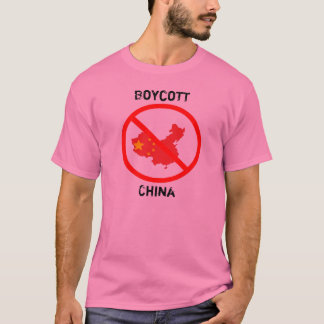 Camiseta Boicote China