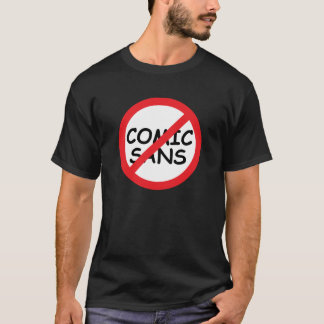 Camiseta Boicote cómico sem