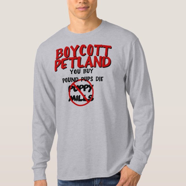 Camiseta Boicote Petland (Frente)