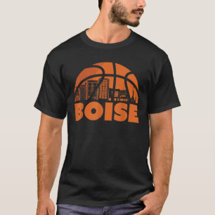 Camiseta Boise City Skyline Idaho Basball Fan Jersey T S