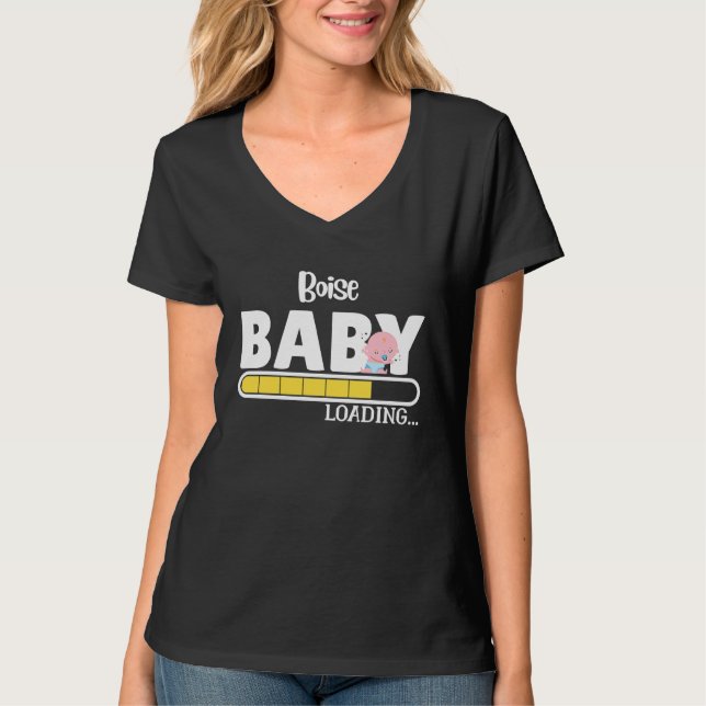Camiseta Boise Native Pride  State Baby Parent Mom Dad (Frente)