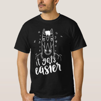 Camiseta "Bojack Horseman It Fica Mais Fácil"