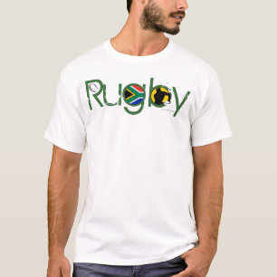 Camiseta Bola da passagem do t-shirt dos fãs do rugby de