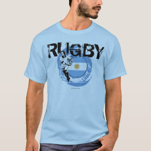 Camiseta Bola da passagem do t-shirt dos fãs do rugby de
