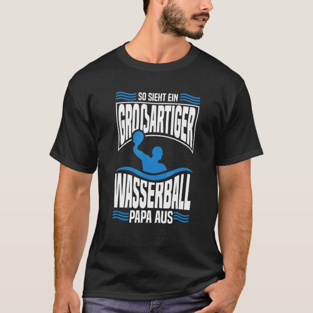 Camiseta Bola de Águas Subterrâneas Água Pai (Frente)