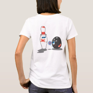 Camiseta Bola de Amor e Pino da boliche