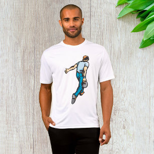 Camiseta Bola de Atiramento do Jogador da Boliche Retroativ