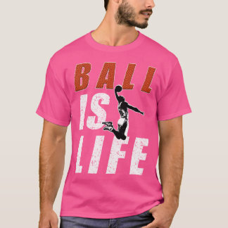 Camiseta Bola de Basquete é Design