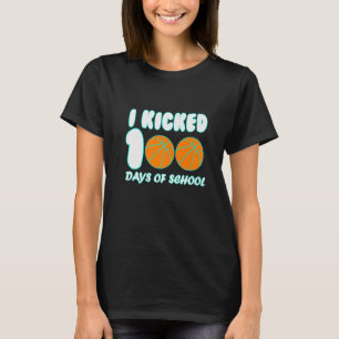 Camiseta Bola de basquete eu joguei 100 dias de ensino
