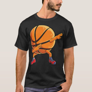 Camiseta Bola De Basquete Homens Engraçados Mulheres Esport