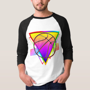 Camiseta Bola de Basquete Retro Moderna