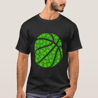 Camiseta Bola de Basquete - Shamrock Irish Lucky Clover Rua