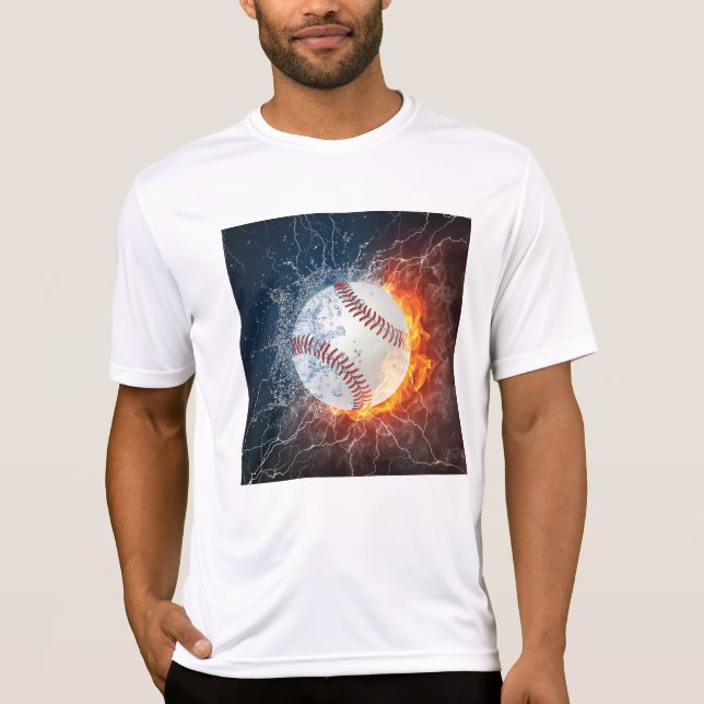 Camiseta bola de beisebol (Frente)
