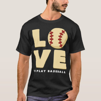 Camiseta Bola de beisebol engraçada
