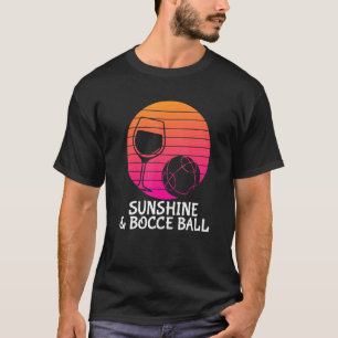 Camiseta Bola de Bocce - Beber Vinho Sol Bola de Bocce