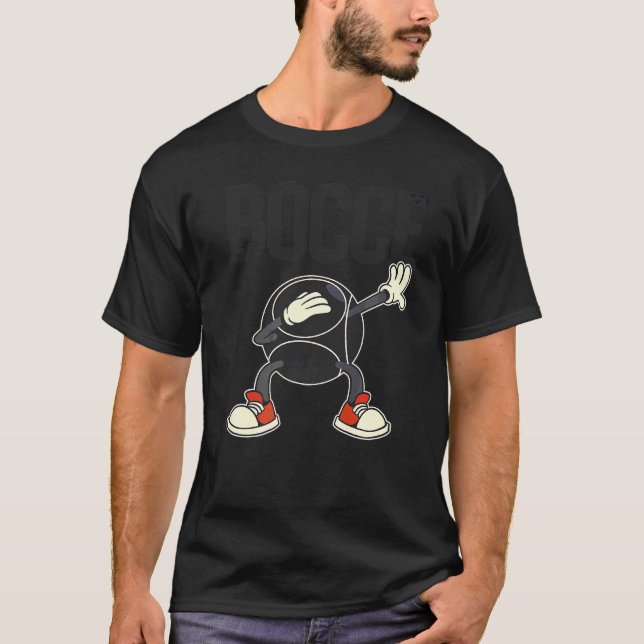 Camiseta Bola De Bocce Com Jack Bocci Dab Game Bocce (Frente)