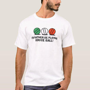 Camiseta Bola de Bocce engraçada