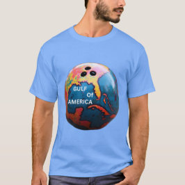 Camiseta Bola de boliche com golfo da américa colorida
