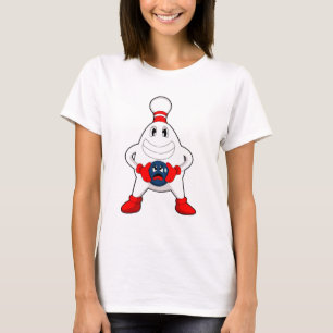 Camiseta Bola de boliche da Boliche da boliche