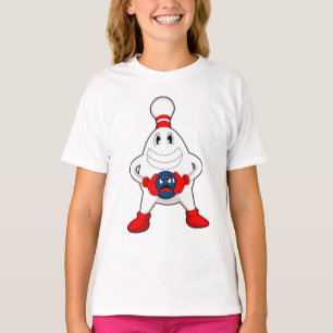 Camiseta Bola de boliche da Boliche da boliche