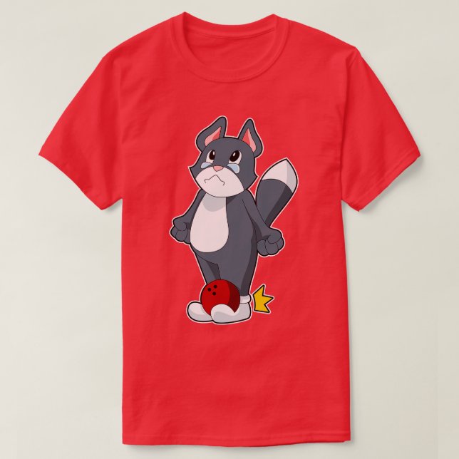 Camiseta Bola de boliche de Boliche (Frente do Design)