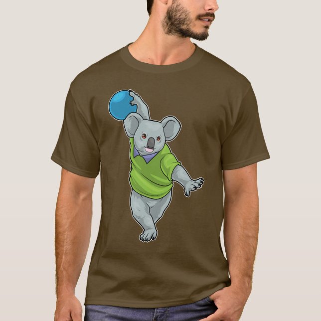 Camiseta Bola de boliche de Boliche Koala (Frente)