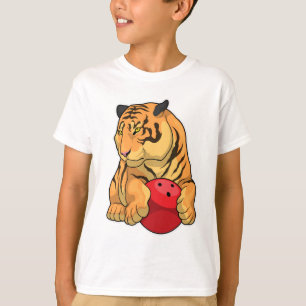 Camiseta Bola de boliche de Boliche Tigre