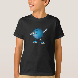 Camiseta Bola de boliche de Dab Dance para Garotos de Teto