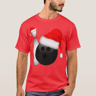 Camiseta Bola de boliche de Natal e Pino