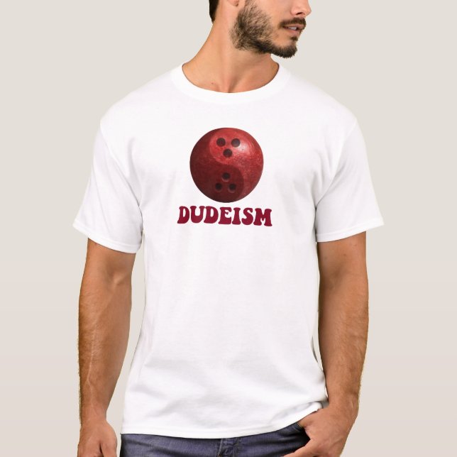 Camiseta Bola de boliche Dudeísica (Frente)