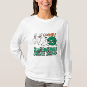 Camiseta bola de boliche enlouquecida