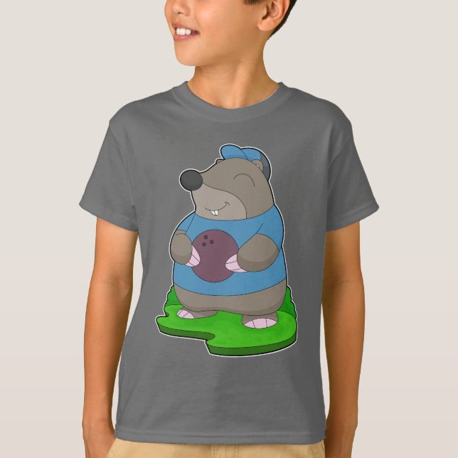 Camiseta Bola de Boliche Mole (Frente)