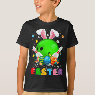 Camiseta Bola de Boliche Ns Orelhas de Coelho Dia de Páscoa